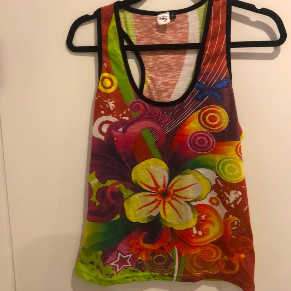 Floral tank top